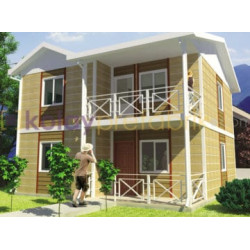 Duplex Prefab 124m² Turquie 35575€ | Tiny House Market