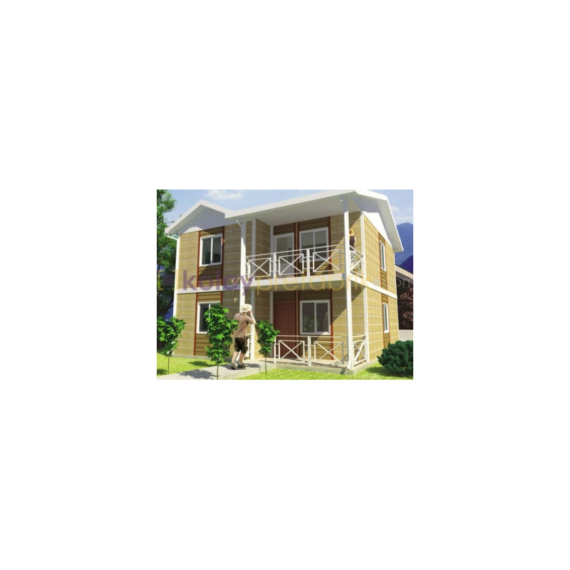 Duplex Prefab 124m² Turquie 35575€ | Tiny House Market