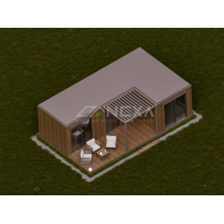 Lena Small 46m² - Tiny House Modulaire Turquie | Tiny House Market