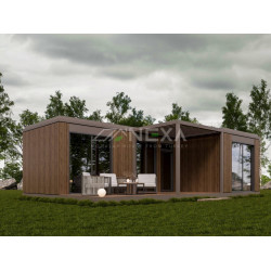 Lena Small 46m² - Tiny House Modulaire Turquie | Tiny House Market