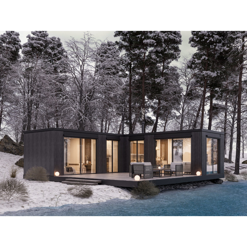 Lena Large 58m² - Tiny House Modulaire Turquie | Tiny House Market