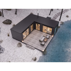 Lena Large 58m² - Tiny House Modulaire Turquie | Tiny House Market