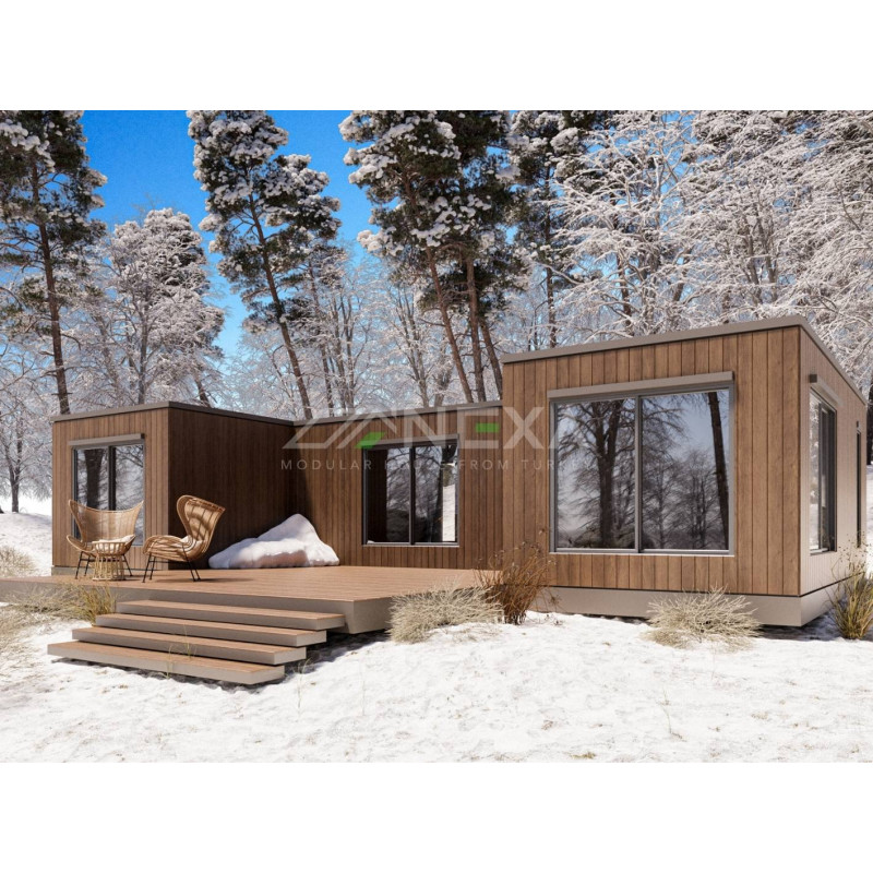 Zima Small 68m² | Tiny House Modulaire Turquie