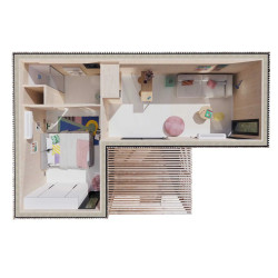 Terra - Tiny House Bois 20m² à 66360€ | Tiny House Market