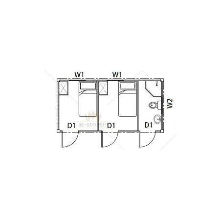 Tiny House Préfabriquée K-Home | Prix Chine: 10762€ | Tiny House Marke