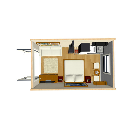 Shepherds Cabin Pod 15m² | Tiny House Market