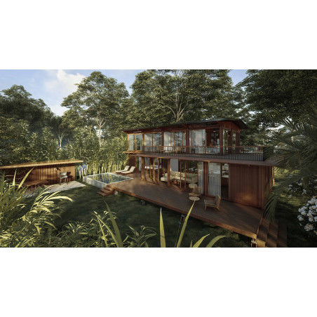 Tiny House Studio 6x6 en bois | 36m² | Tiny House Market