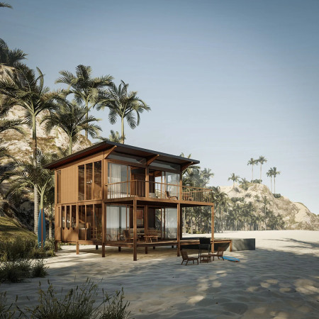 Tiny House Studio 6x6 en bois | 36m² | Tiny House Market
