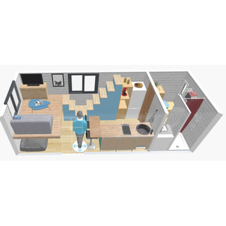 Tiny House Bois Normandie 17m² À Finir | Tiny House Market