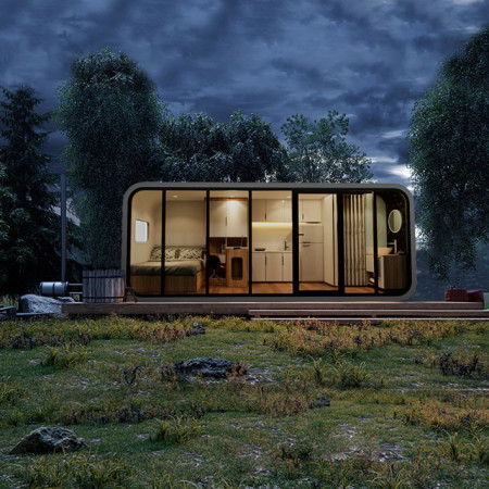 Apple Cabin 20ft: Tiny House 12m² à 7185€ | Tiny House Market