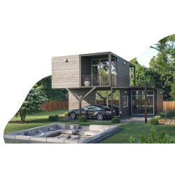 2BHK Modular Guesthouse Inde | Tiny House Market