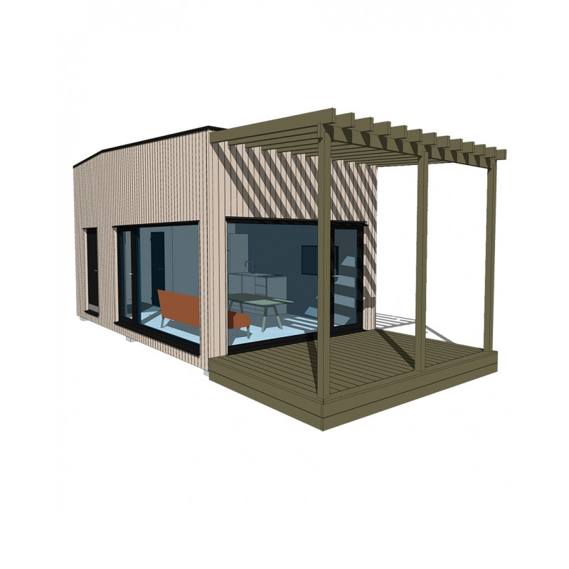 Tiny House Gullunge 25 en bois - 25m² | Tiny House Market