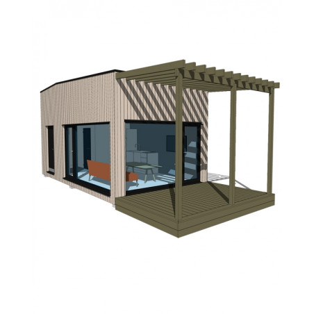 Tiny House Gullunge 25 en bois - 25m² | Tiny House Market