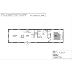Bunkhouse 3BR Timbercraft | Tiny House Market