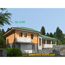 Tip 113D | Tiny House 113m² | Eko Kuca | Tiny House Market