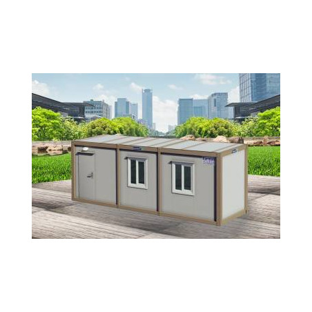 Flat Pack Container K1001 21m² - 8516€ | Tiny House Market