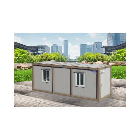 Flat Pack Container K1003 - 13,7m² à 6599€ | Tiny House Market